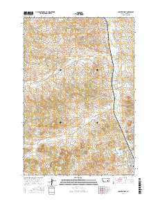 Colstrip West 2017 topographic map thumbnail
