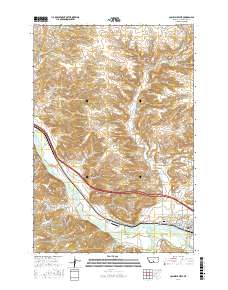 Columbus West 2017 topographic map thumbnail