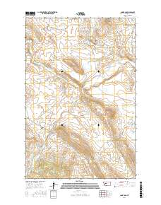 Comb Rock 2017 topographic map thumbnail