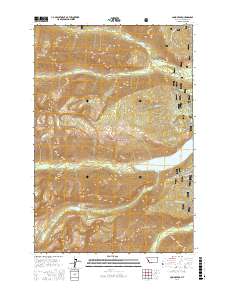 Como Peaks 2017 topographic map thumbnail
