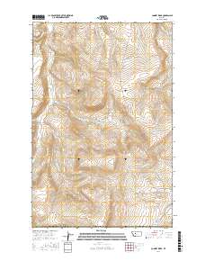 Conway Ridge 2017 topographic map thumbnail