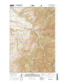 Corley Gulch 2017 topographic map thumbnail