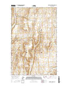 Cornwell Reservoir 2017 topographic map thumbnail
