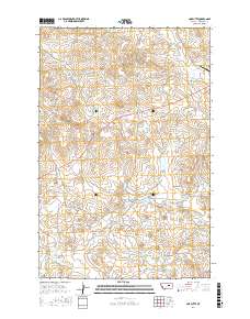 Cox Butte 2017 topographic map thumbnail