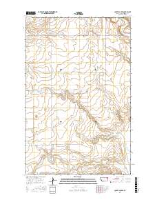 Coyote Coulee 2017 topographic map thumbnail