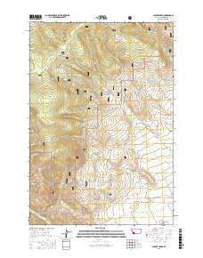 Coyote Creek 2017 topographic map thumbnail