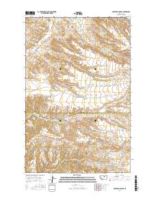 Crazyman Coulee 2017 topographic map thumbnail