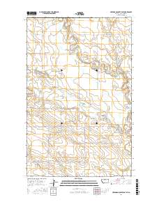 Creedman Coulee East 2017 topographic map thumbnail
