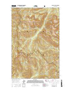 Crescent Cliff 2017 topographic map thumbnail