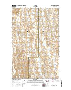 Crow Creek Dam 2017 topographic map thumbnail