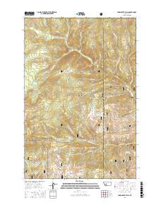 Crow Creek Falls 2017 topographic map thumbnail