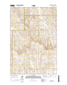 Crow Rock SE 2017 topographic map thumbnail