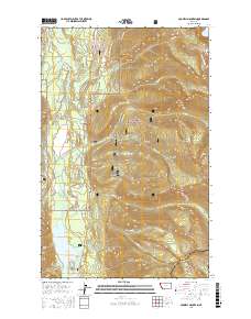 Crowell Mountain 2017 topographic map thumbnail