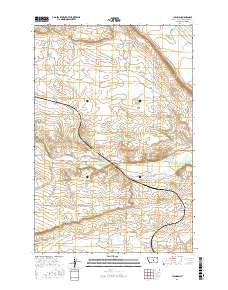 Cushman 2017 topographic map thumbnail