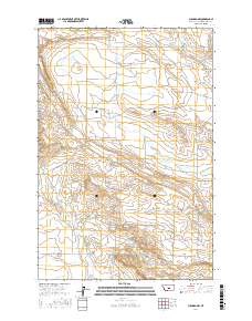 Cushman NW 2017 topographic map thumbnail