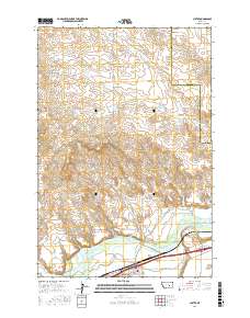 Custer 2017 topographic map preview