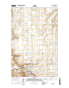 Cut Bank 2017 topographic map thumbnail
