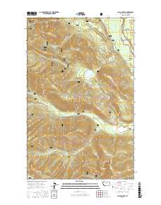 Cyclone Lake 2017 topographic map thumbnail