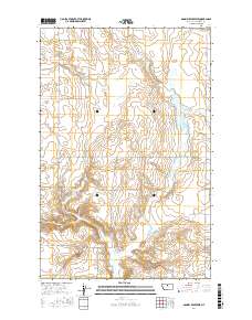 Dammel Reservoir 2017 topographic map thumbnail
