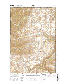 Dana Ranch 2017 topographic map thumbnail