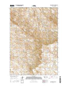 Davis Creek East 2017 topographic map thumbnail