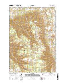 Deep Creek SW 2017 topographic map thumbnail