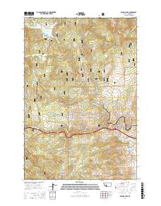 Delmoe Lake 2017 topographic map thumbnail