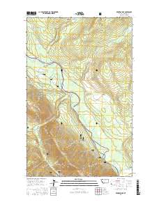 Demers Ridge 2017 topographic map thumbnail