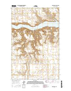 Denson Ranch 2017 topographic map thumbnail