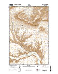Dent Bridge NE 2017 topographic map thumbnail