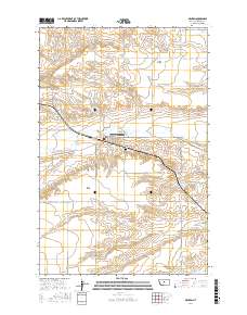 Denton 2017 topographic map thumbnail