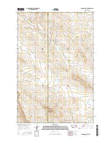 Diamond G Butte 2017 topographic map thumbnail