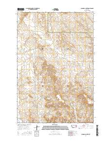 Diamond G Creek 2017 topographic map thumbnail