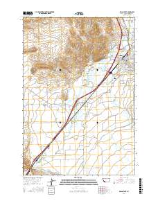 Dillon West 2017 topographic map thumbnail