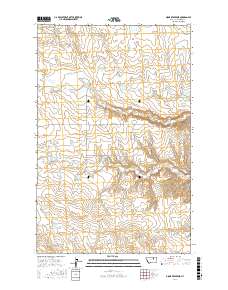 Dione Reservoir 2017 topographic map thumbnail