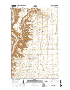 Discovery Butte 2017 topographic map thumbnail
