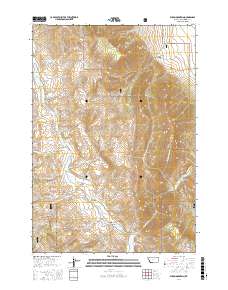 Dixon Mountain 2017 topographic map thumbnail