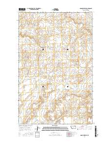 Dodge Reservoir 2017 topographic map thumbnail