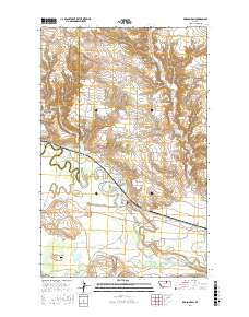 Dodson Dam 2017 topographic map thumbnail