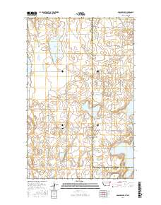 Dominek Lake 2017 topographic map thumbnail