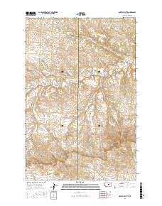 Dovetail Butte 2017 topographic map thumbnail