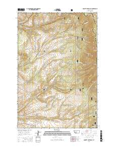 Gurnett Creek East 2017 topographic map thumbnail