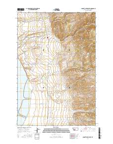 Gurnett Creek West 2017 topographic map thumbnail