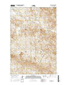 Hagen Gap 2017 topographic map thumbnail