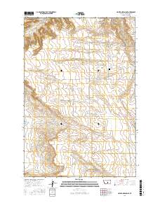 Hailstone Basin SE 2017 topographic map thumbnail