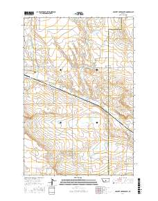Halbert Creek South 2017 topographic map thumbnail