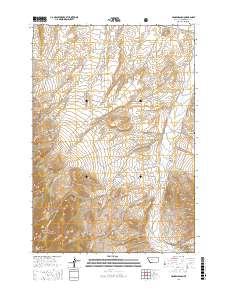 Hansen Ranch 2017 topographic map thumbnail