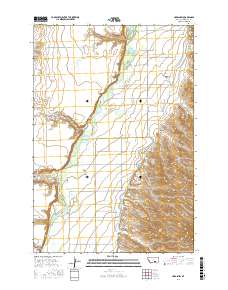 Hardin SW 2017 topographic map thumbnail