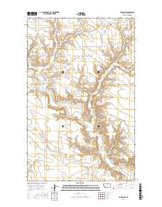 Harlem NW 2017 topographic map thumbnail