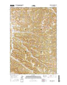 Harper Coulee 2017 topographic map thumbnail